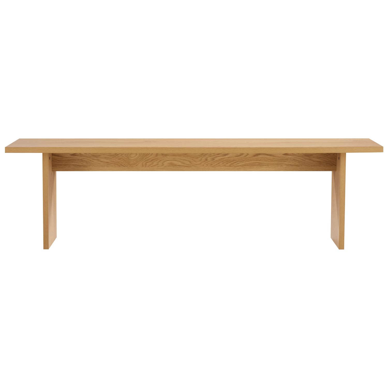 Happy Garden Banc en Bois Alma Style scandinave - Assise spacieuse pour 3 Personnes, Design élégant - Parfait pour Votre intérieur Moderne