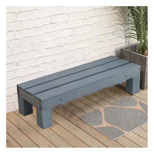 Plataforma de madera, taburete de movilidad al aire libre, taburete portátil de 1 escalón para el hogar, jardín, patio, balcón, no requiere montaje
