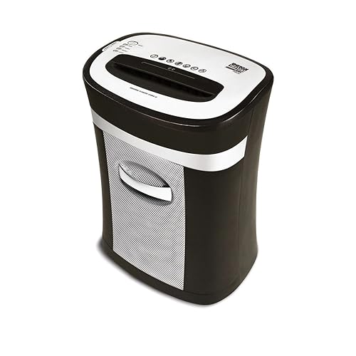 Image of Kores Easy Cut 871 Paper Shredder | 20-Sheet Cross Cut P4 Security | 34L Large Bin | 40 Min Continuous Run | Low Noise ≤65 dB | Heavy Duty Office Shredder | Auto Start /Stop | Made in India
