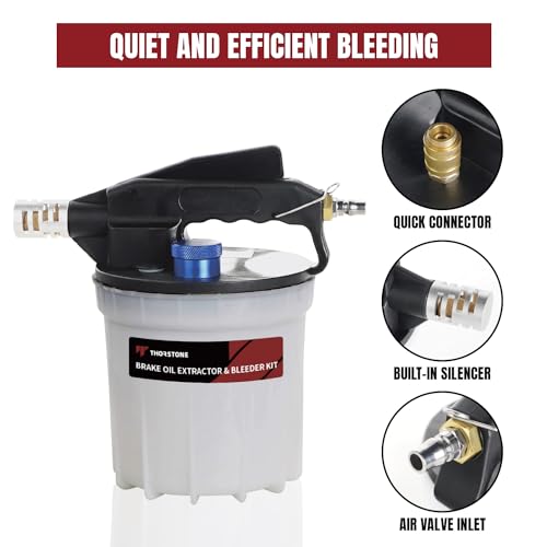 Thorstone 2L Vacuum Brake Bleeder Kit, One Person