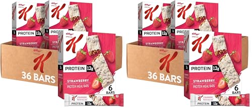 Barras proteicas sabor frutilla Special K, 36 unidades miniatura 1