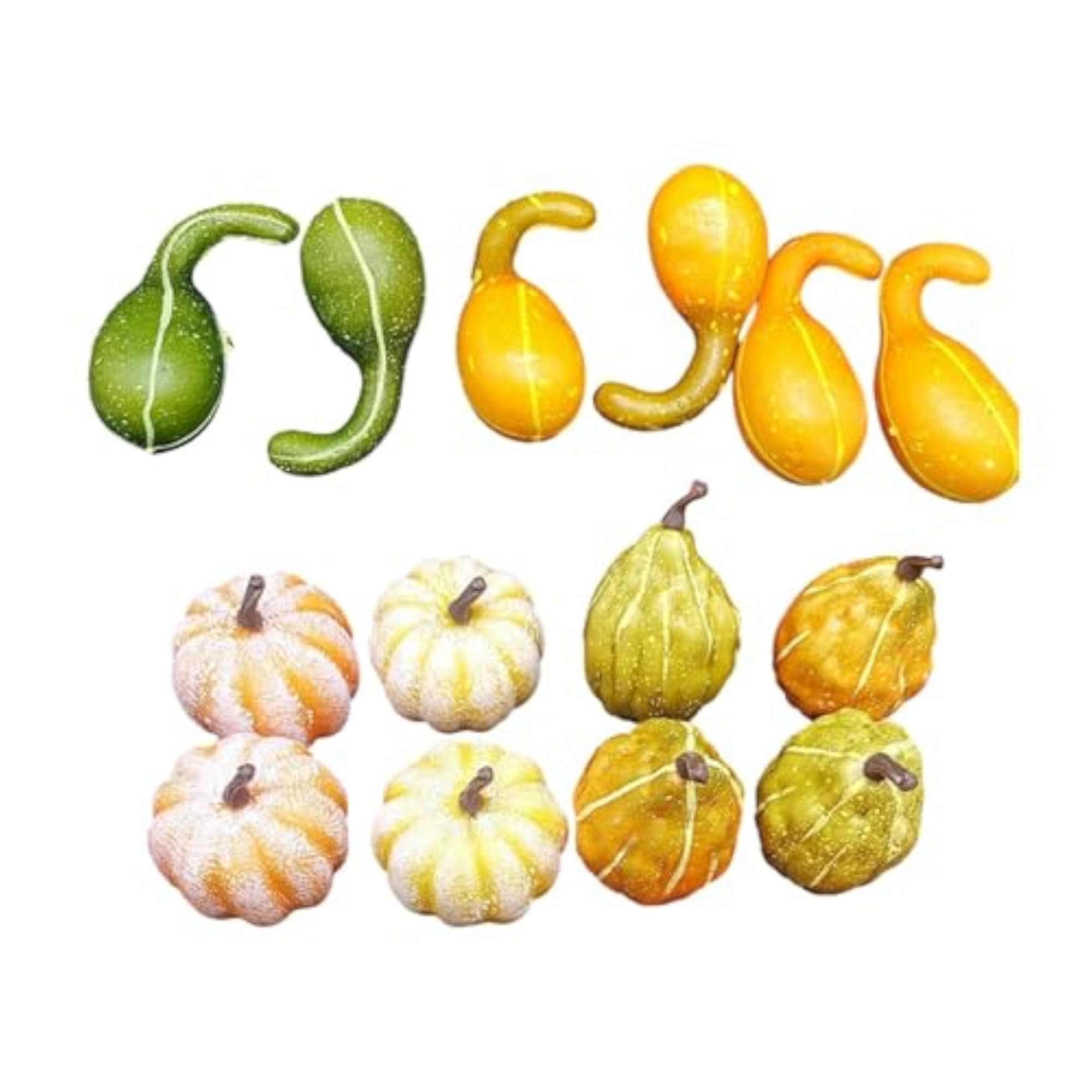 Artificial Harvest Pumpkins Vegetable Model Durable Style