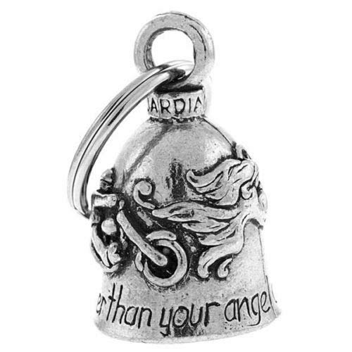 Guardian BellNEVER RIDE FASTER THAN YOUR ANGEL CAN FLY BIKER MOTORCYCLE GOOD LUCK CHARM