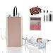 Miss Sweet Portable Nail Drill Machine Rechargeable Electric Nail File for Acrylic Nail RPM30000 (Y5 Gold)