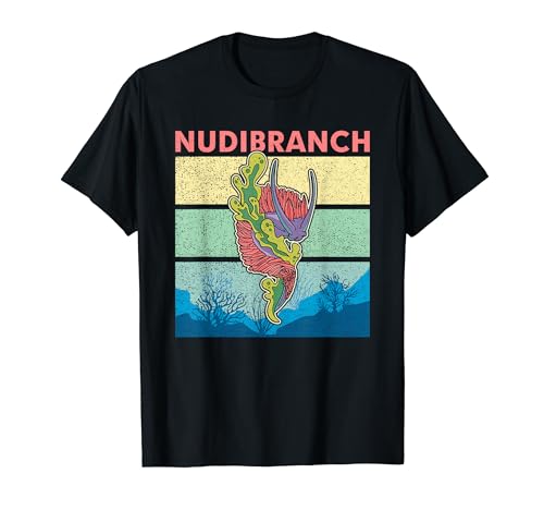 Nudibranquio babosa buceadora acuarista profesora submarina Camiseta