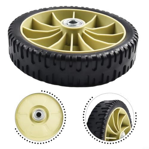 HpLive 2 Stück Rasenmäher Antriebsrad,Rasenmäher vorne und hinten Antriebsrad Rasenmäher Ersatzteile,Antriebsräder vorne und hinten für Rasenmäher HRJ216/ HRJ215/ HRJ196 – Bild 6