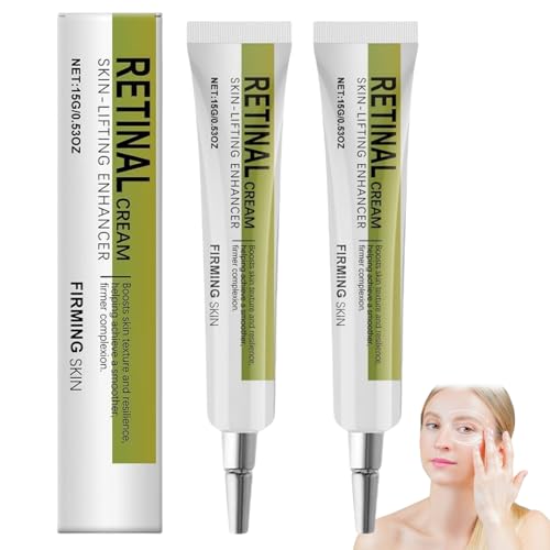 Retinal Shot Tightening Booster,2pcs Sérum Retinol Antiarrugas,Retinols Shot Tightening Serums,Serum Retinols Facial,Crema Anti Ojeras y Bolsas,Suero Hidratante para la Cara,30g