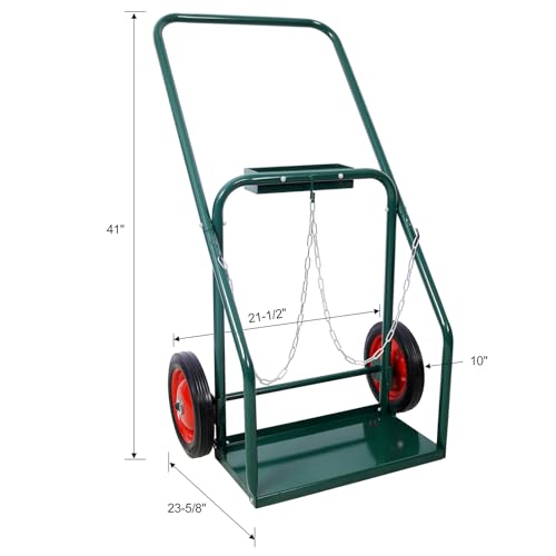 Carretilla Dual para Cilindros de Soldadura 440 lbs miniatura 2