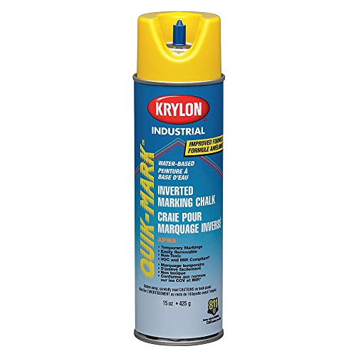 Quik-Mark Inverted Marking Chalk APWA Yellow