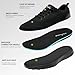 Men's Orthopedic Fashion Sneakers with Arch Support: Comfortable Stylish Orthopedic Walking Shoes for Plantar Fasciitis, Diabetic Cushion Sole Sneakers for Outdoor Athletic Black Size 8