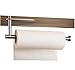 Produktbild Küchenrollenhalter ohne Bohren,Papierrollenhalter Selbstklebend Praktisch Rollenhalter unter dem Schrank,Rollenhalter Küchenrolle für Kitchen Accessories,Küchenpapierhalter Wand - SUS 304 Edelstahl
