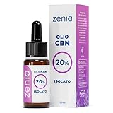 Zenia Olio Sonno 20% elimina il cortisolo, canapa per dormire buon umore e Felicità - Benefico e Antiossidante, Utile per Dormire e per Alleviare Dolore, Infiammazione, Insonnia e Stati d'Ansia 10 ml