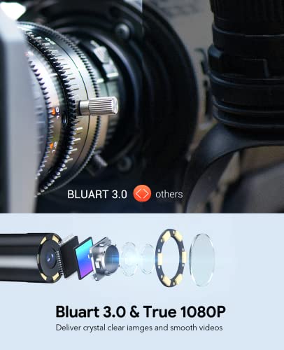 Wireless Endoscope Camera, Depstech 5.5Mm Wifi Borescope With 2200 Mah Battery, 1080P Hd Semi-Rigid Snake Camera For Iphone, Android, Tablet, Sewer Drain Pipeline Inspection Camera(16.5Ft) #TOP2