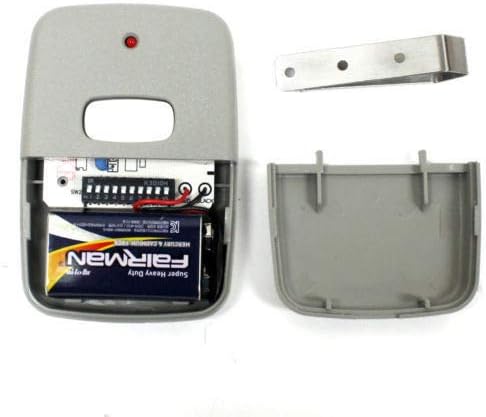 10 Digit Pins EZ Code Remote Control Garage Door Gate Opener Transmitter 300MHz