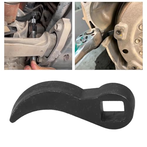 Kompaktes Hebeleisen-Adapterkopfwerkzeug, Brecheisen-Adapterkopfwerkzeug, Stahlkonstruktion, 1/2-Zoll-Antriebswellen-Demontage-Hebelstange, Einfache Einstellung von Hebel- und