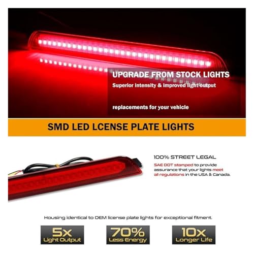 Feu stop LED arrière anti-collision pour rénover optique Mazda 3 - 4