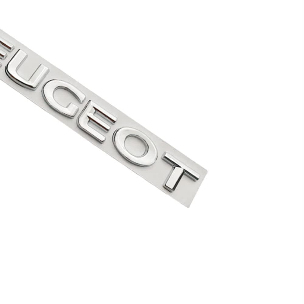 LETTRE G POUR Peugeot Emblème logo 107 206 207 208 308 307 407 508 2008