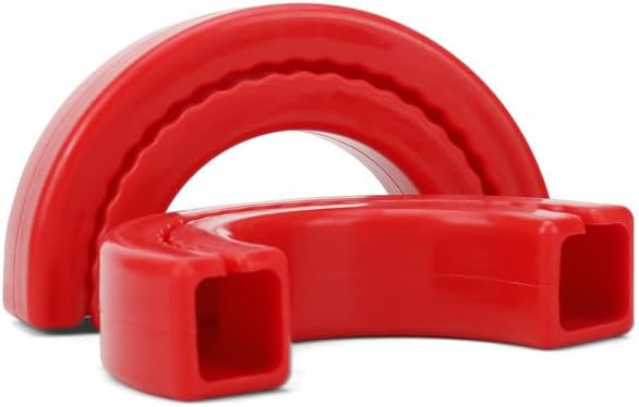 Custom Tow Hook Covers Fit for Chevy Silverado 1500 2007-2024 Trailer Hitch Cover Front Car Tow Hooks Compatible with Chevrolet Silverado 1500 Accessories 2007-2024(Red) Durable Construction