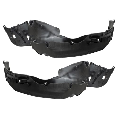 Image of TRQ Front Inner Fender Liner Set 2 Piece for 2016-2017 Honda Accord