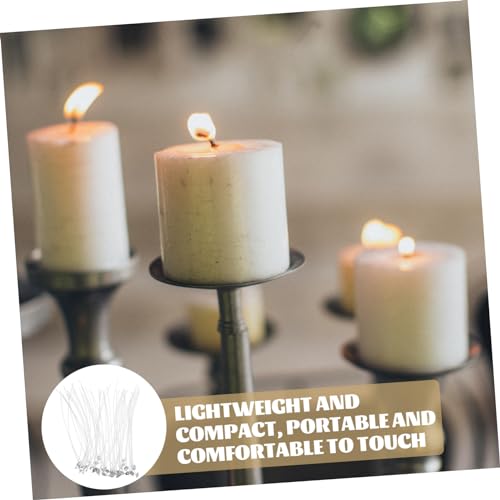 Kit de 50 mechas de algodón para velas miniatura 3