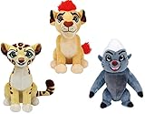 Ty Lion Guard Beanie Babies Plush - 3 Piece Set (Kion, Fuli & Bunga!)