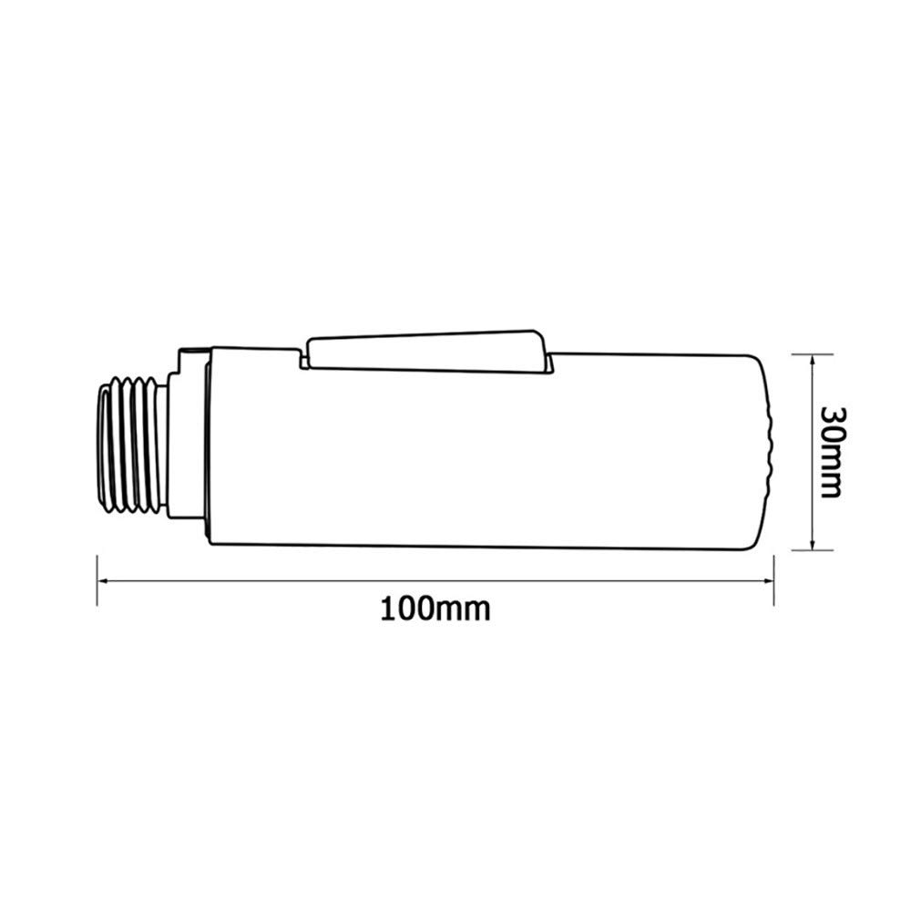 Aérateur d'évier de cuisine - Tête de pulvérisation - Filtre mousseur de rechange pour rinçage de vaisselle - Chromé