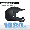 ROOZO Youth Dirt Bike Helmet DOT Certified - Full Face Motorcycle Helmet for Off-Road, ATV, Street Riding, Includes Adjustable Goggles & Protective Gloves #3