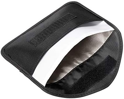 VDIAGTOOL Faraday Bag WiFi Hacker Cage RFID Blocking Sleeves Your Account EMF Protection Cell Phone Jammer Car Key Signal Blocker FOB Pouch