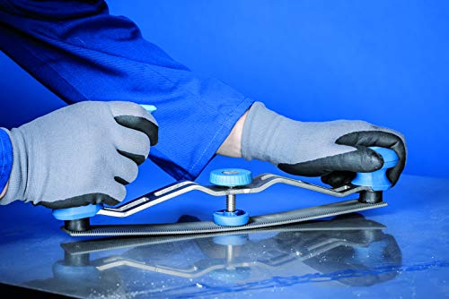 PFERD Halter für Karosseriefeilen, passend für Feilenlänge 350mm, ergonomisch geformt und besonders leicht, 14203350 – für das individuelle Spannen von Karosseriefeilenblättern