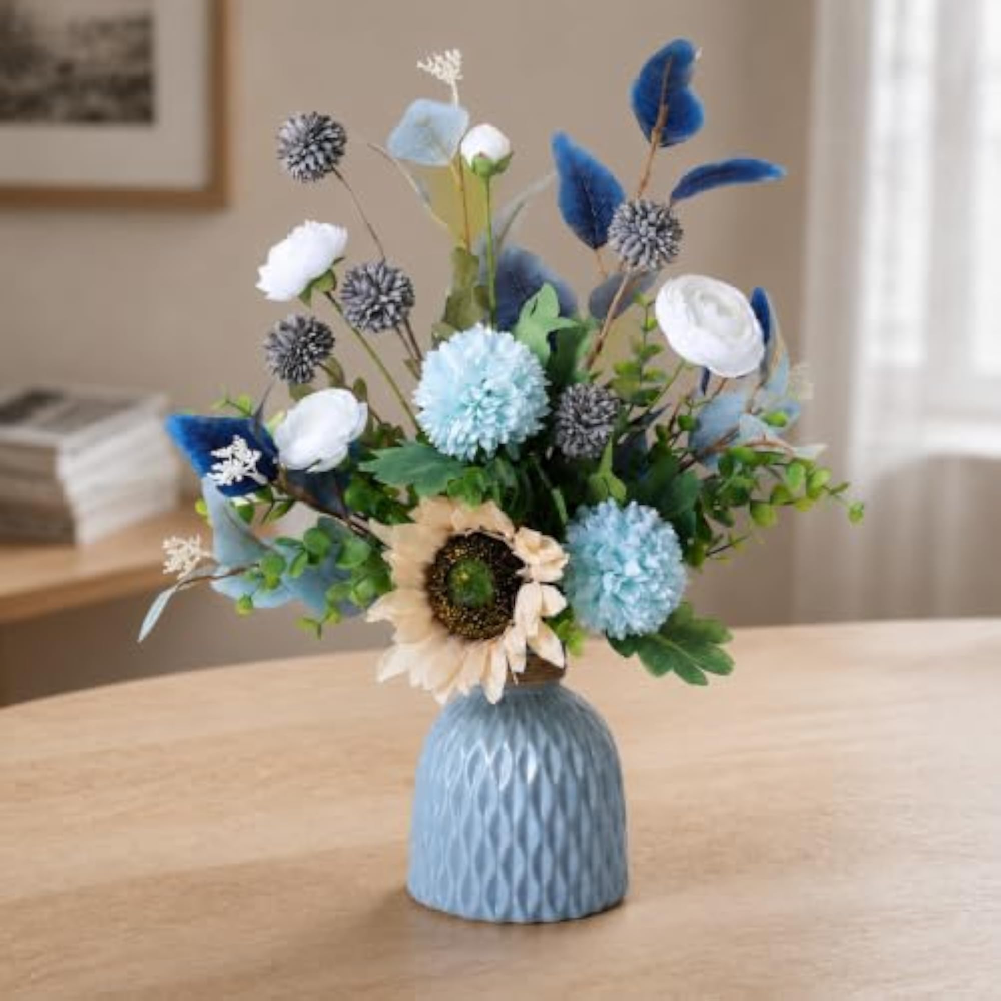 Artificial Flower Arrangement with Pot