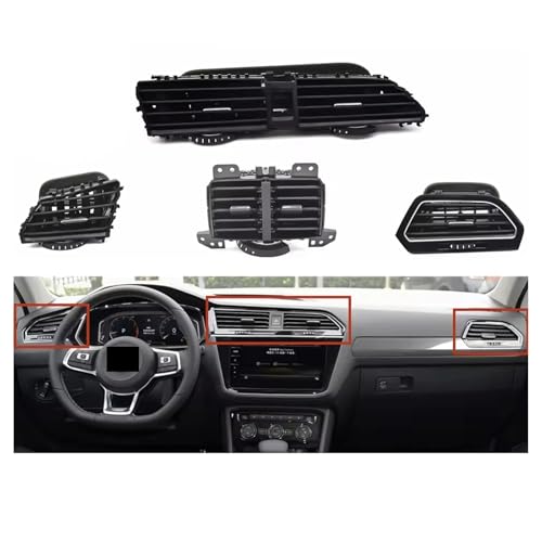 Grille d'aération 5NG819703 pour Tiguan MK2 aérateur console centrale - 2