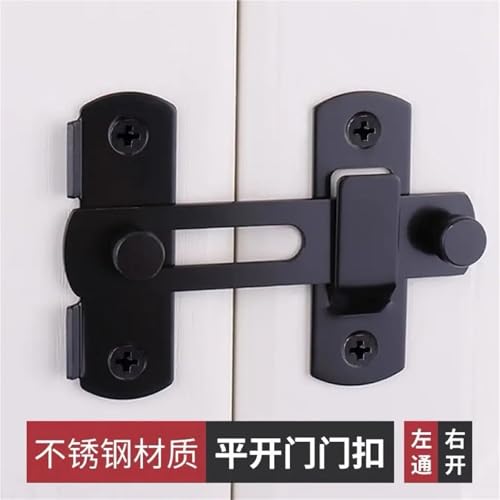 Serrure de porte à boucle pour bloquer les armoires qui ferment mal - 4