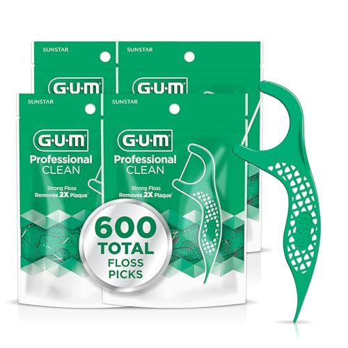 GUM Professional Clean Dental Floss Picks