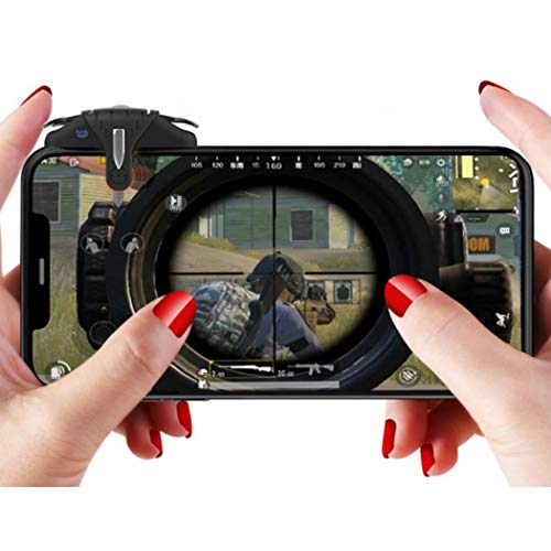 JUSTDOLIFE JUSTDOLIFE Trigger Grip Portable Mobile Game Controller Phone Gaming Handle Gaming Joystick Cover