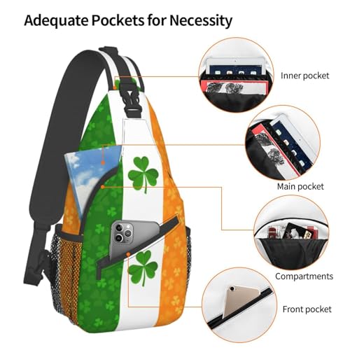 WURTON Sling Bag Llama Cactus Crossbody Backpack Shoulder Bag Casual Daypacks For Women Men Cycling Hiking Travel4