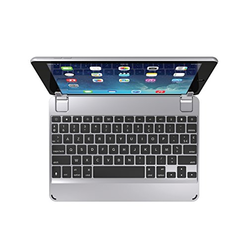Clavier Bluetooth Brydge 9.7 AZERTY pour iPad 6e génération (2018), iPad 5e génération (2017), iPad 9,7 pouces, iPad Air 1 et Air 2 (gris spatial)