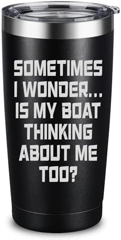 ARIABLE Funny Boat Gift for Dad Nautical Gifts 20oz Tumbler image 5