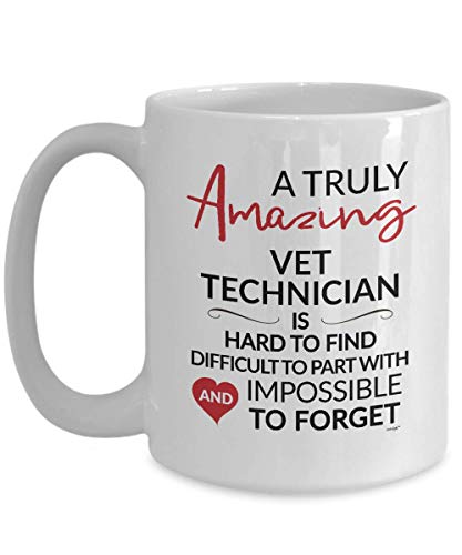 Vet technician coffee mug funny gifts tech going away l…