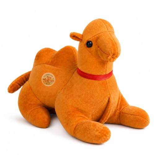 Image of Sitting Camel Soft Toy 35cm for Kids | Plush Camel Toy