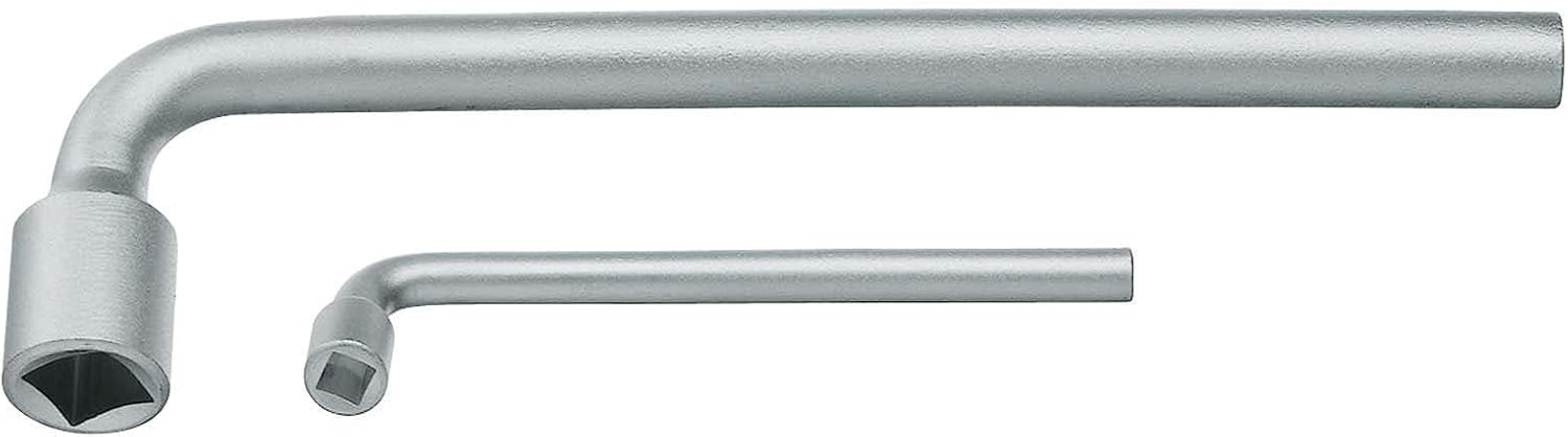 GEDORE Socket spanner, rounded, 12 mm, square, 215 mm long, Tool for nuts bolts automotive 25 V 12, Chrome-plated steel - Image 3