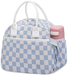 checkered blue white