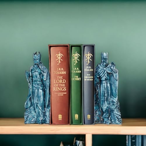 Resim oxaco Yüzüklerin Efendisi Argonath Geçidi Figürlü Kitap Tutucu 