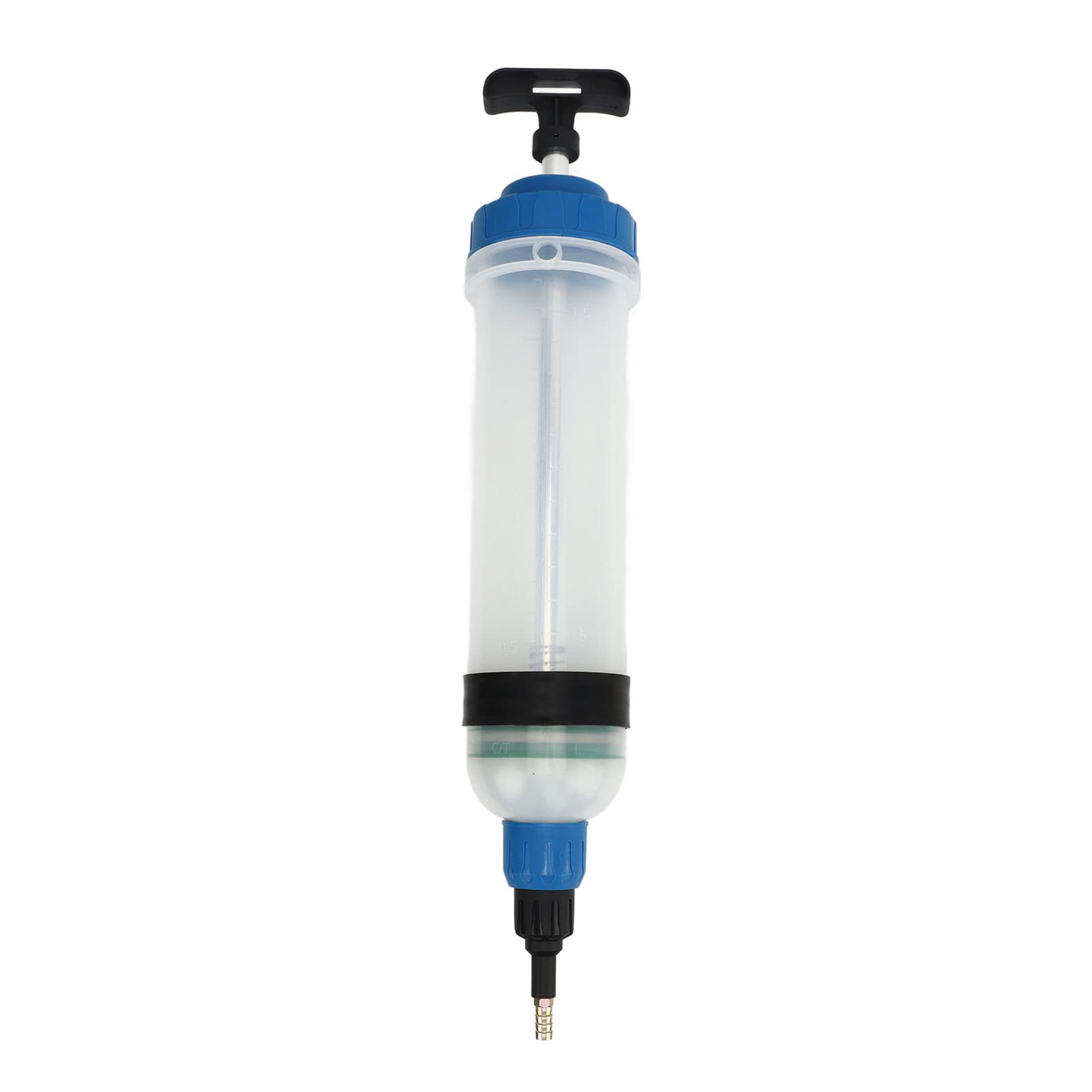 Estrattore di Liquidi Auto 1.5L, Pompa Siringa per Olio Motore e Freni con Connettore a Sgancio Rapido, Kit Universale per PSA Veicoli Benzina