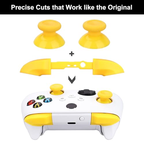 Image of Lb Rb Bumper Button Replacement for Xbox Series X S Controller, Shoulder Trigger Buttons Top Middle Bracket Replacement Parts for Xbox Series X S Controller