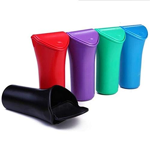 Generic Mini Car Trash Bin Auto Waste Bin Portable Vehicle Rubbish Can