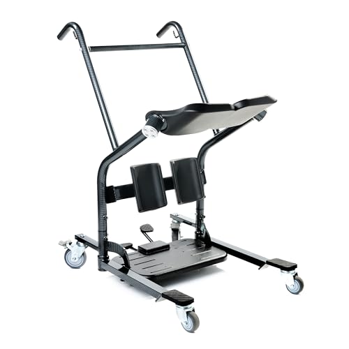 Strong and Steady ™ Stand and Sit Mobility Lift Aid – Easily Accommodates Moving of Patients up to 400 Pounds, Safely and Comfortably.
