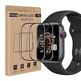 Film de protection d'écran résistant à l'huile: le film de protection d'écran résistant à l'huile peut jouer un rôle isolant pour empêcher les taches d'huile de toucher directement l'écran de l'Apple Watch Series 7/8/9(41mm), protégeant ainsi l'écran de la corrosion, prolongeant sa durée de vie, réduisant le coût de réparation et de remplacement de l'écran, maintenant une bonne performance de l'écran, assurant un fonctionnement fluide et sans résistance de l'utilisateur