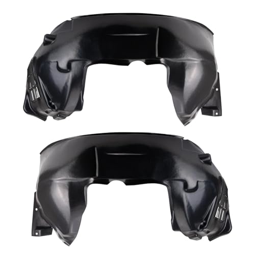 Image of TRQ Inner Fender Liner Set Compatible with 2009-2011 Jaguar XF 2010-2011 XFR JA1248105 JA1249105