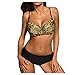 Hajo Langarm 58 Bademode Taille Frauen Print Badeanzug Gepolstertes Bikini Set Mode Push-Up Hight Bademode Tankinis Set Bademode Tankinis Set Taktische Uhr Solar