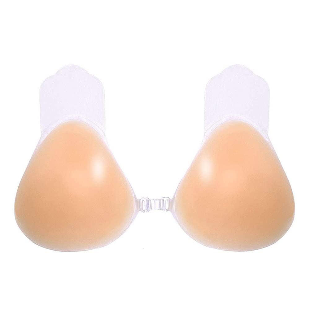 URPLITYBreast Lift Adhesive Bra Invisible Strapless Sticky Push Up Bra Silicone Nipple Covers for Backless